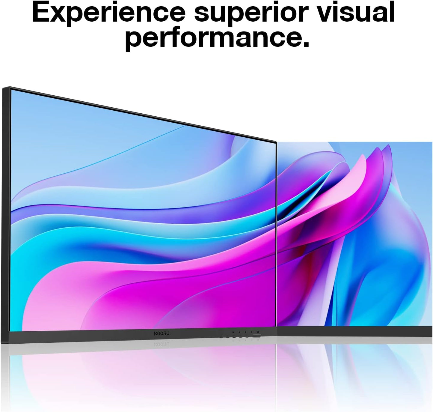 27 Inch FHD Monitor, Computer Monitor(1920x1080 75Hz, HDMI/VGA)