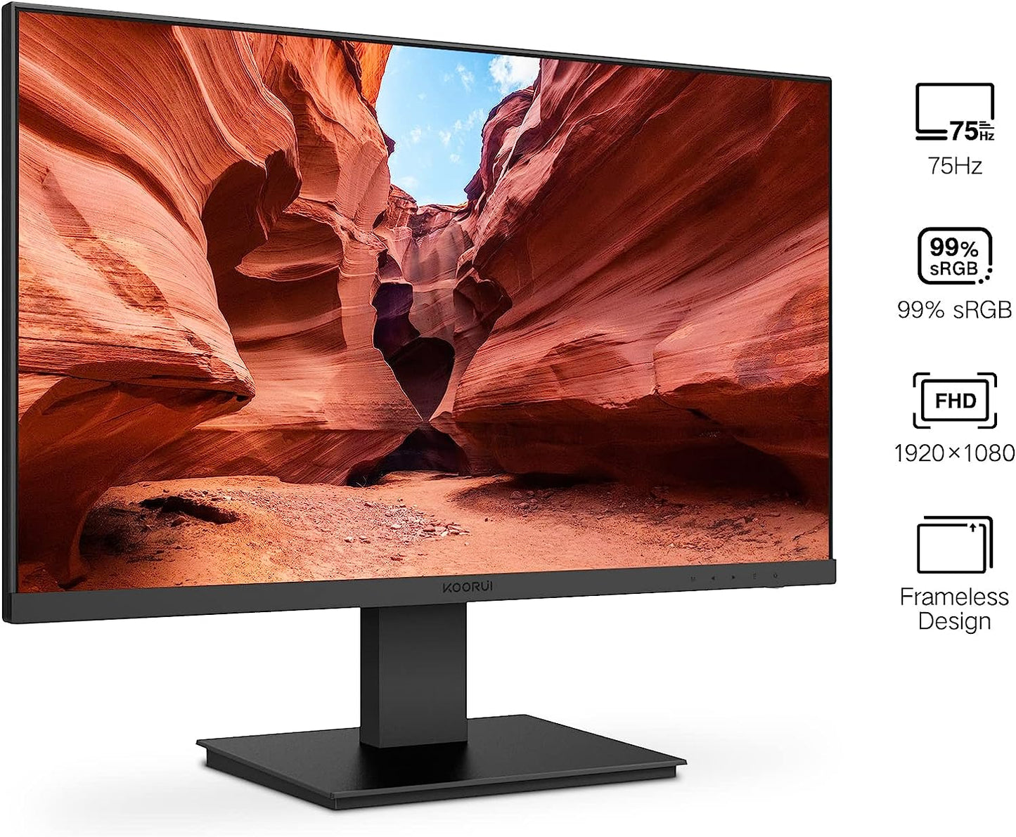 Set Up Bundle - 24" Gaming Monitor - RGB Keyboard, Mouse - Gaming Headset