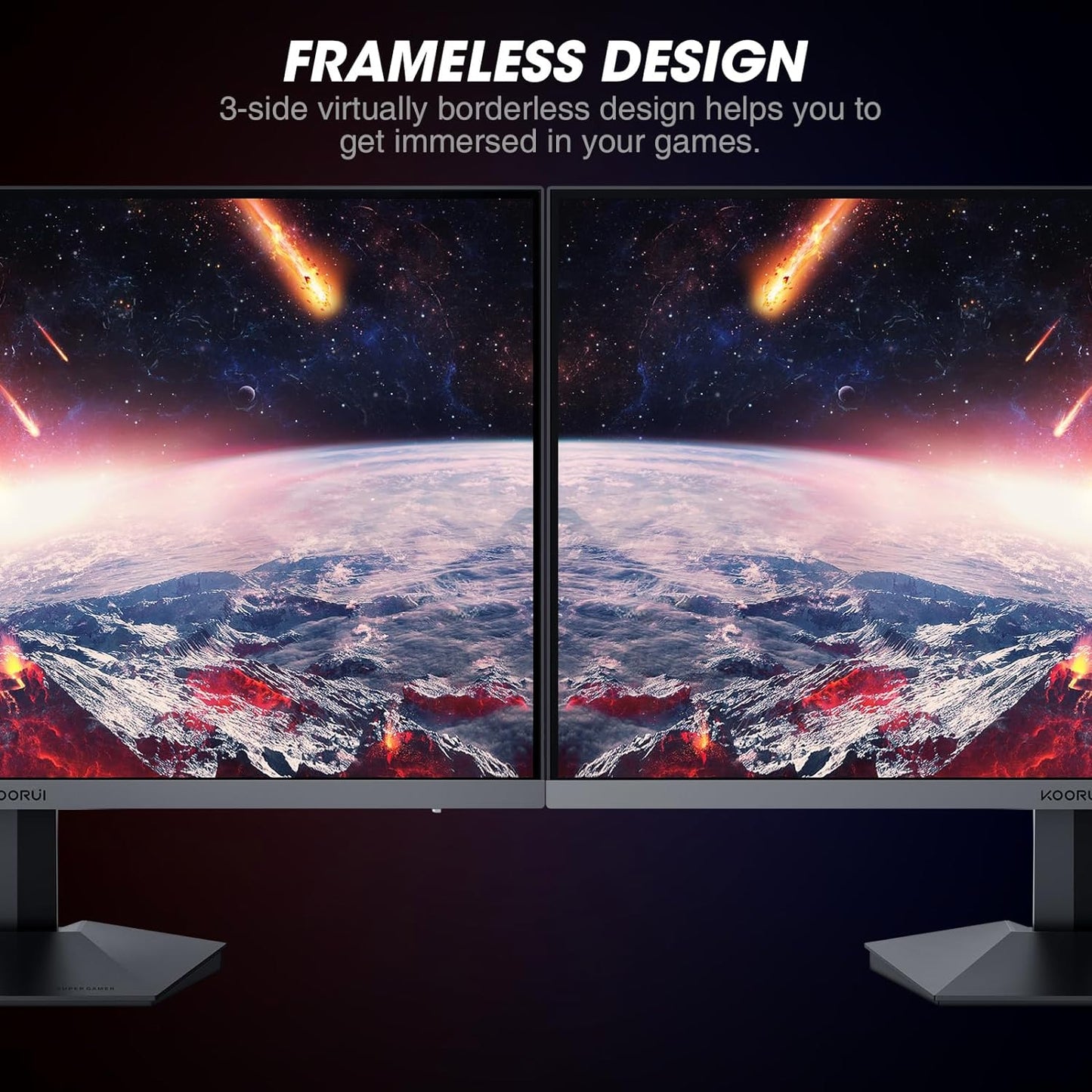 27 Inch FHD Gaming Monitor 165 Hz, IPS, 1ms (1920x1080 HDMI/DP)